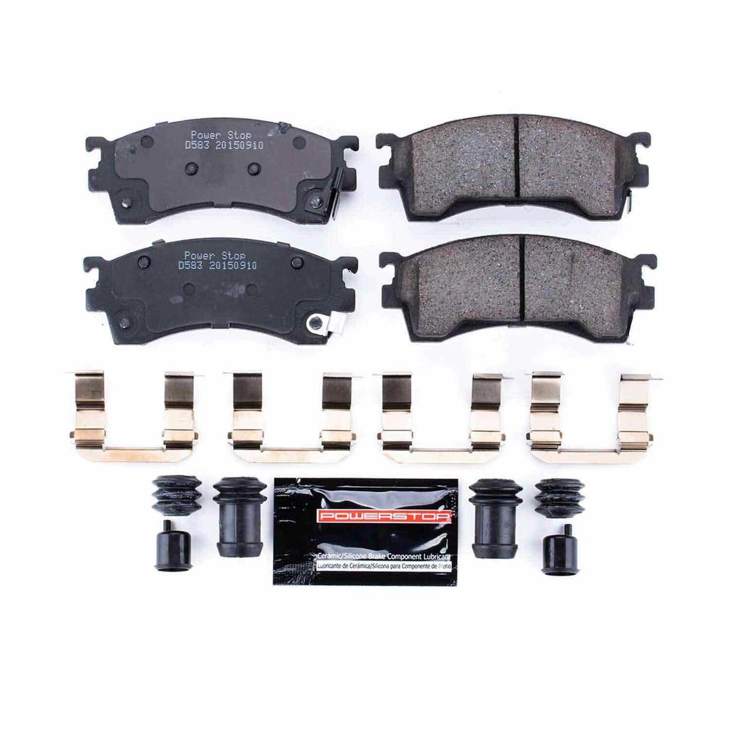 PowerStop Power Stop 93-97 Ford Probe Front Z23 Evolution Sport Brake Pads w/Hardware Z23-583