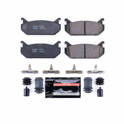 PowerStop Power Stop 93-97 Ford Probe Rear Z23 Evolution Sport Brake Pads w/Hardware Z23-584