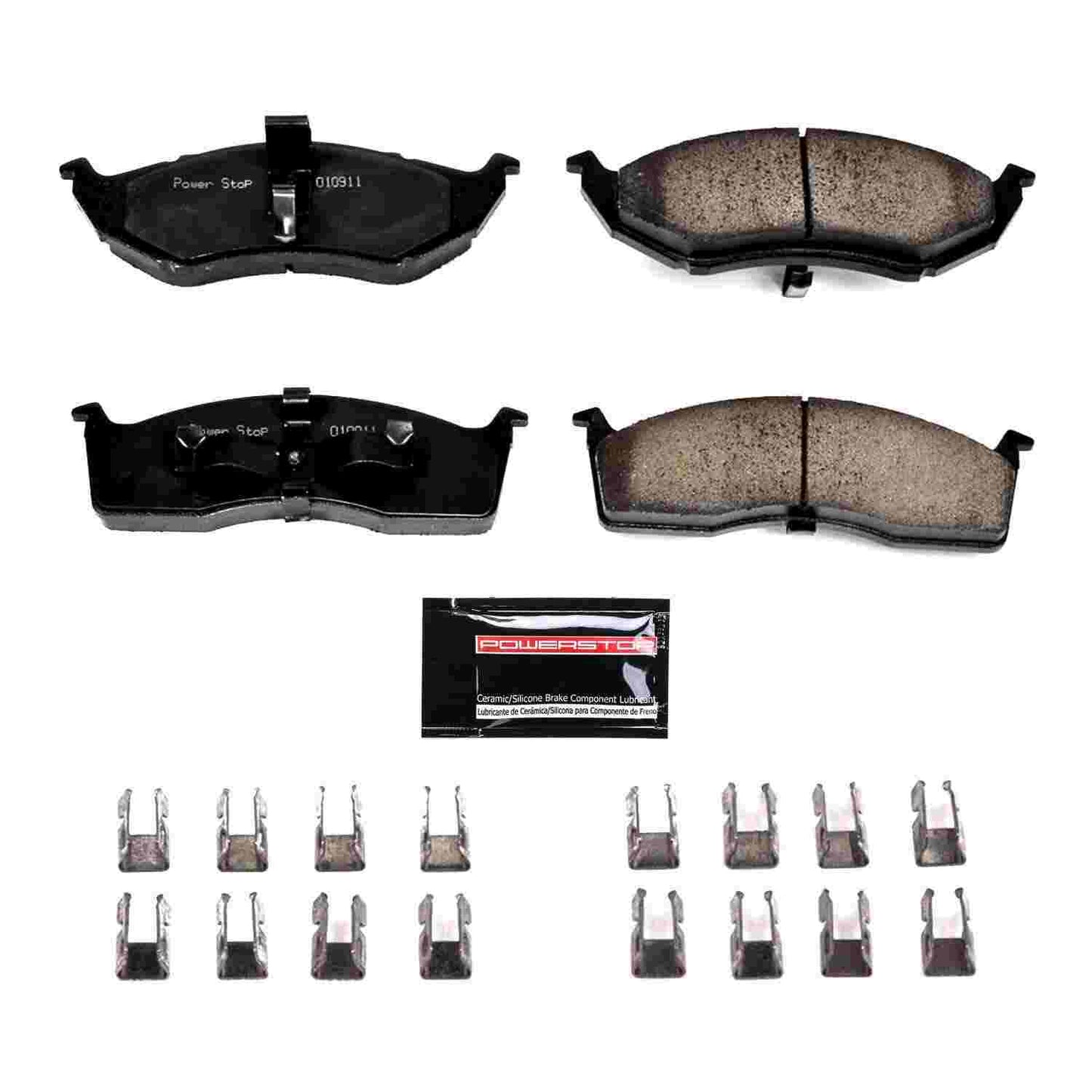 PowerStop Power Stop 93-97 Chrysler Concorde Front Z23 Evolution Sport Brake Pads w/Hardware Z23-591