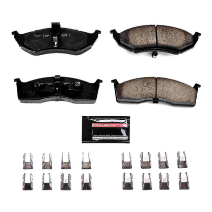 PowerStop Power Stop 93-97 Chrysler Concorde Front Z23 Evolution Sport Brake Pads w/Hardware Z23-591