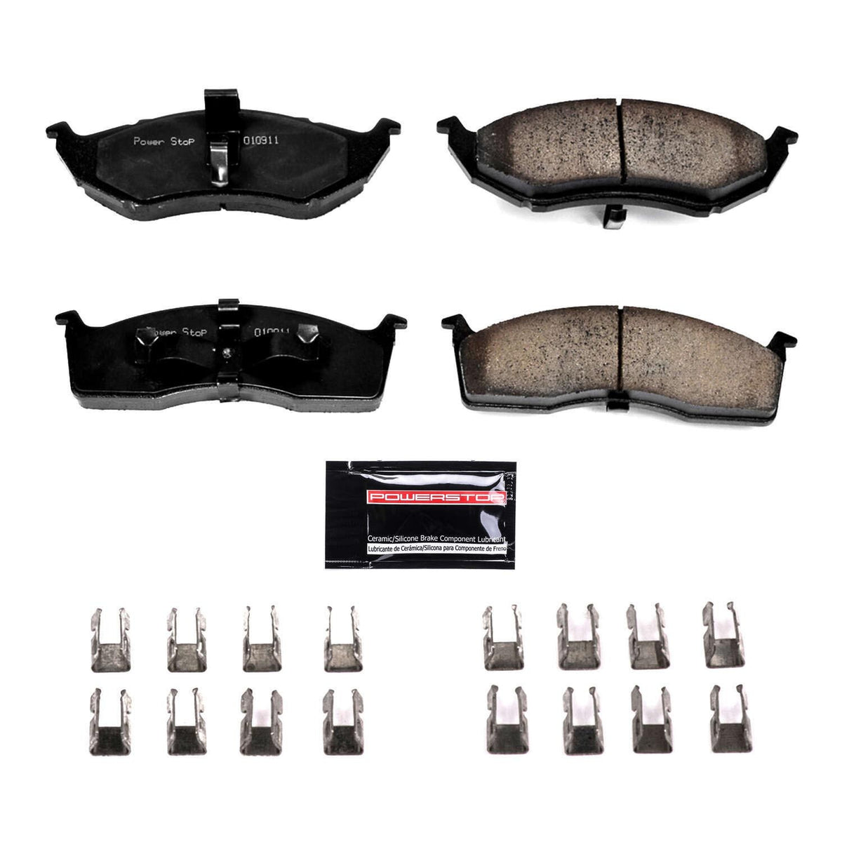 PowerStop Power Stop 93-97 Chrysler Concorde Front Z23 Evolution Sport Brake Pads w/Hardware Z23-591