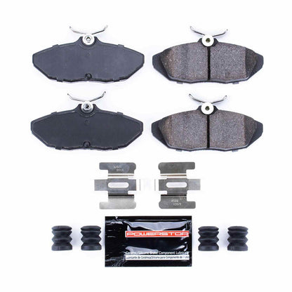 PowerStop Power Stop 01-02 Dodge Viper Rear Z23 Evolution Sport Brake Pads w/Hardware Z23-599