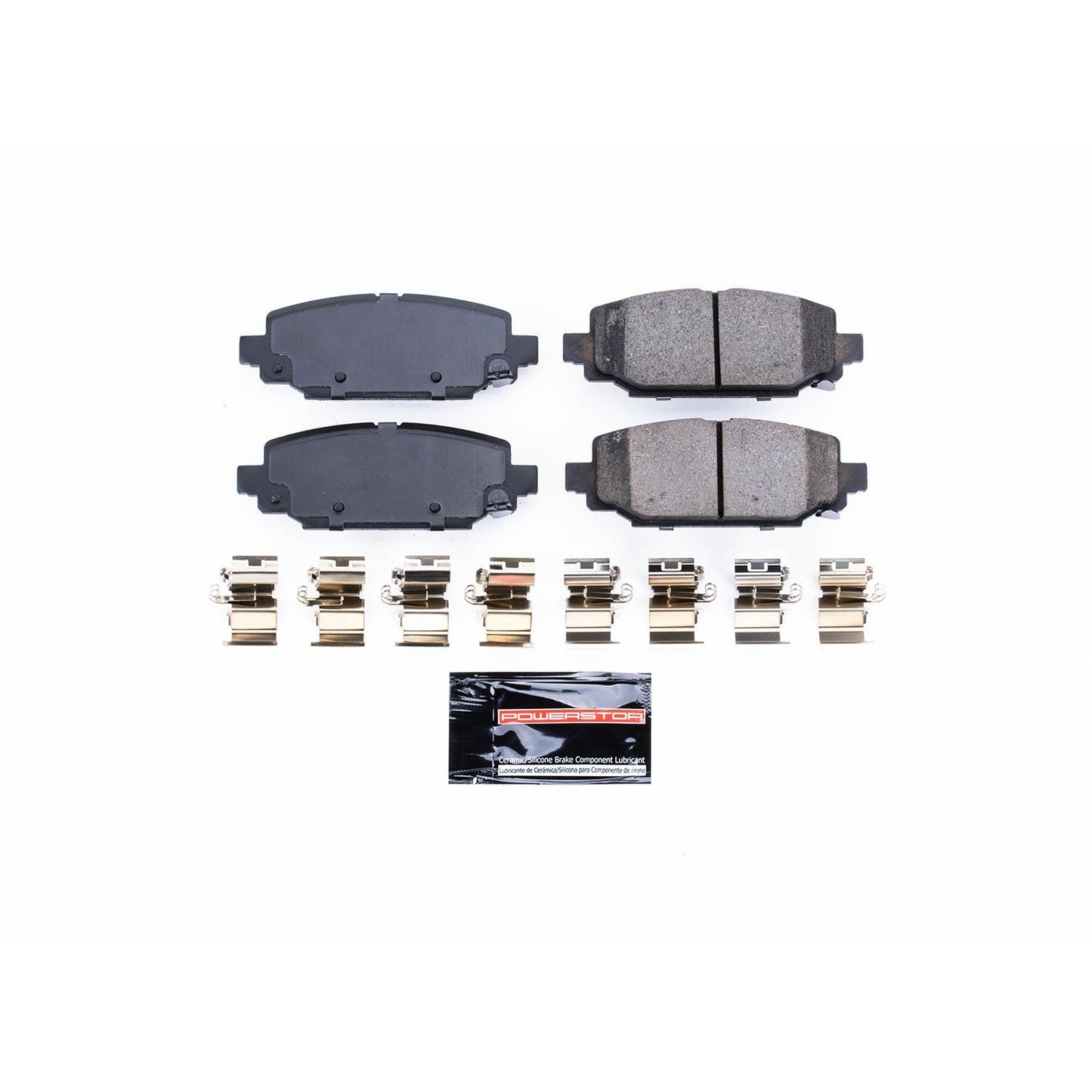 PowerStop Power Stop 18-19 Jeep Wrangler Rear Z23 Evolution Sport Brake Pads w/Hardware Z23-6005