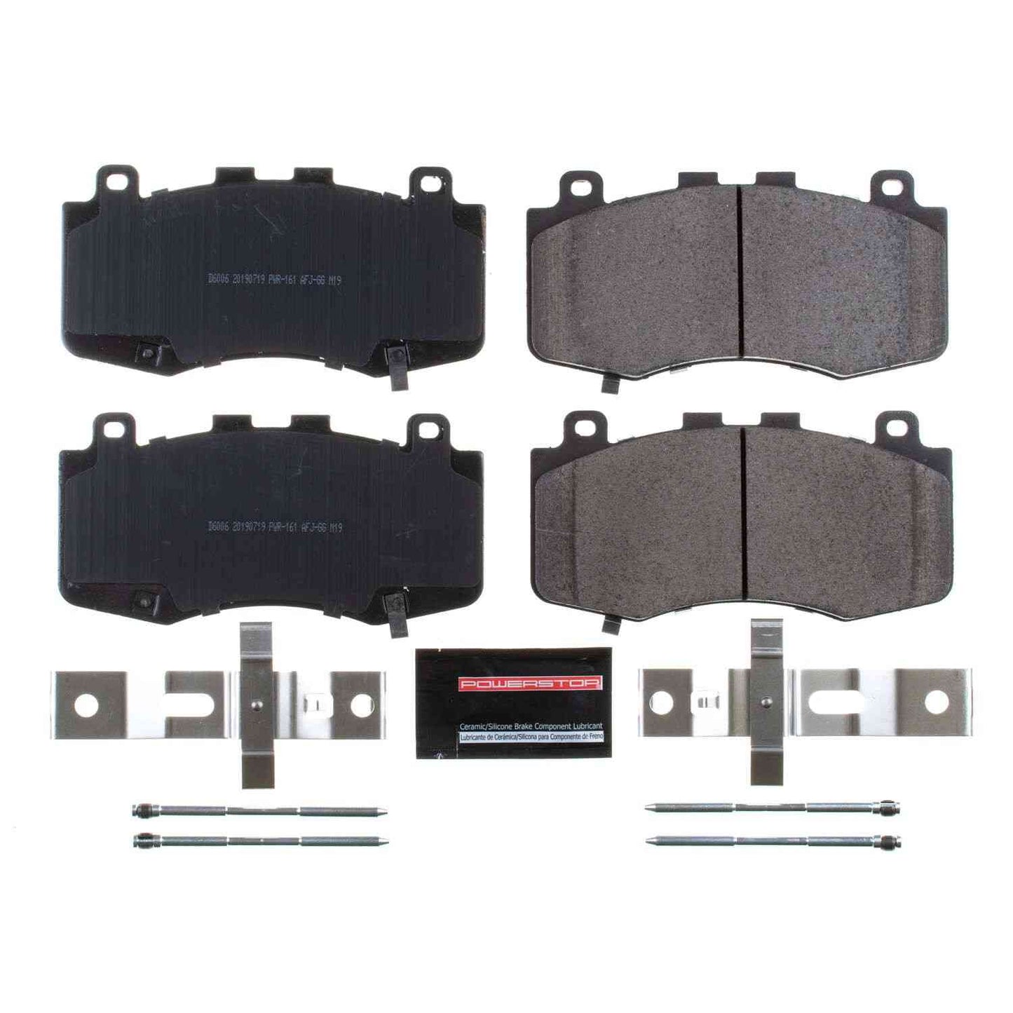 PowerStop Power Stop 18-19 Jeep Grand Cherokee Front Z23 Evolution Sport Brake Pads w/Hardware Z23-6006