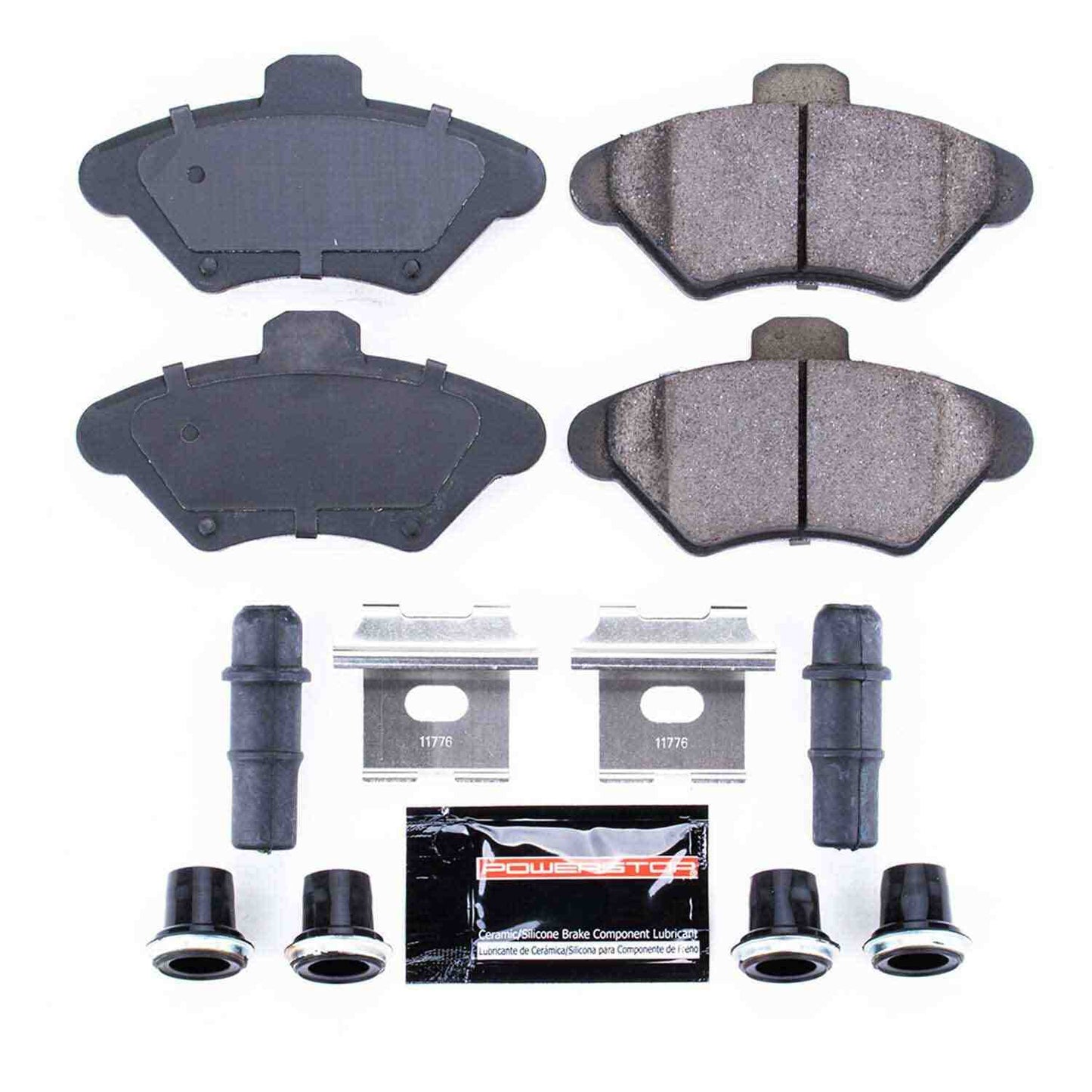 PowerStop Power Stop 94-98 Ford Mustang Front Z23 Evolution Sport Brake Pads w/Hardware Z23-600