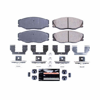 PowerStop Power Stop 93-98 Toyota T100 Front Z23 Evolution Sport Brake Pads w/Hardware Z23-604