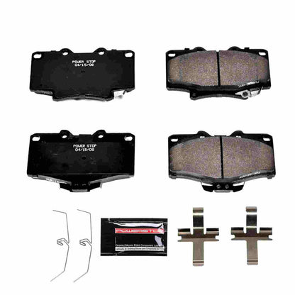 PowerStop Power Stop 91-95 Toyota 4Runner Front Z23 Evolution Sport Brake Pads w/Hardware Z23-611