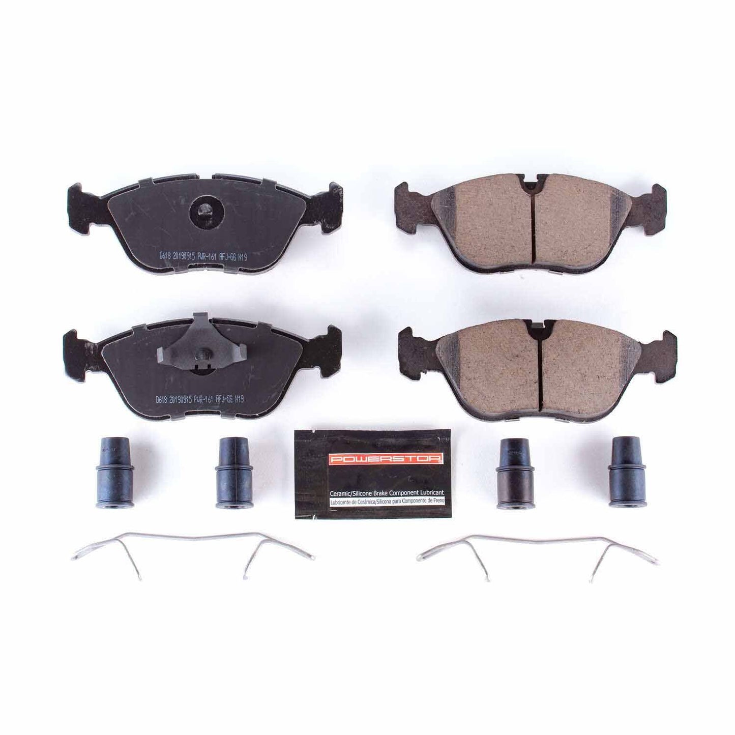 PowerStop Power Stop 93-97 Volvo 850 Front Z23 Evolution Sport Brake Pads w/Hardware Z23-618
