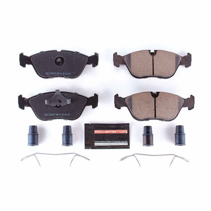PowerStop Power Stop 93-97 Volvo 850 Front Z23 Evolution Sport Brake Pads w/Hardware Z23-618