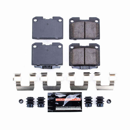 PowerStop Power Stop 95-96 Dodge Stealth Rear Z23 Evolution Sport Brake Pads w/Hardware Z23-631