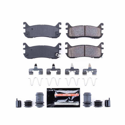 PowerStop Power Stop 97-03 Ford Escort Rear Z23 Evolution Sport Brake Pads w/Hardware Z23-636