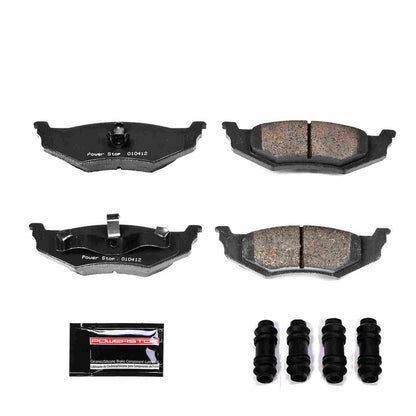 PowerStop Power Stop 99-04 Chrysler 300M Rear Z23 Evolution Sport Brake Pads w/Hardware Z23-641
