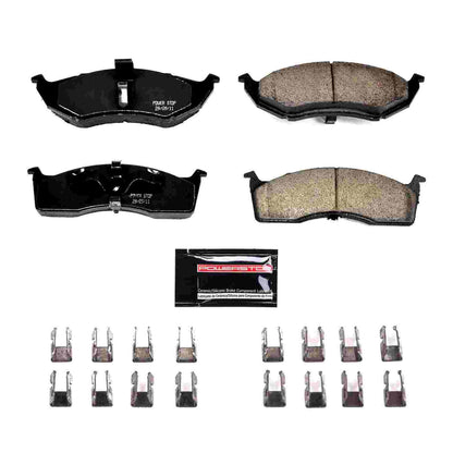 PowerStop Power Stop 1997 Chrysler Intrepid Front Z23 Evolution Sport Brake Pads w/Hardware Z23-642