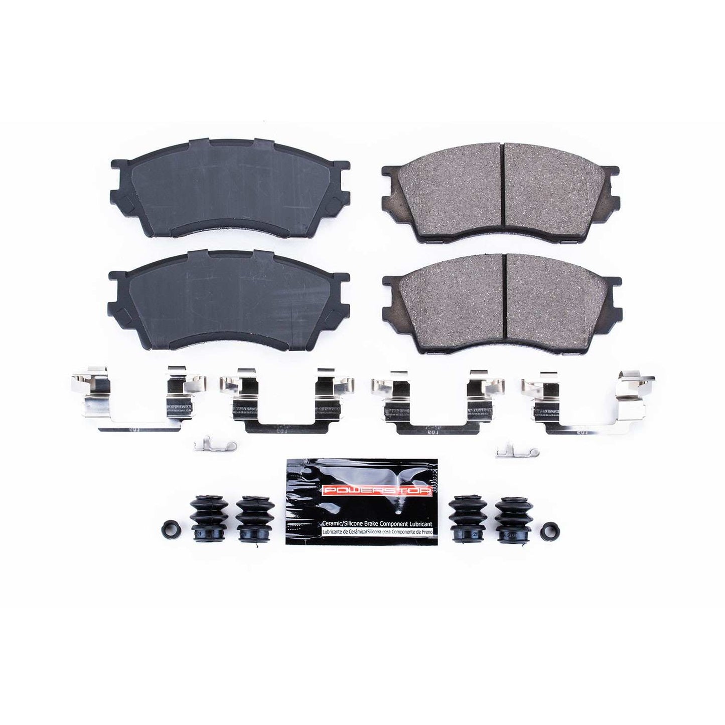 PowerStop Power Stop 95-02 Mazda Millenia Front Z23 Evolution Sport Brake Pads w/Hardware Z23-643