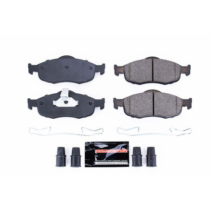 PowerStop Power Stop 95-00 Ford Contour Front Z23 Evolution Sport Brake Pads w/Hardware Z23-648