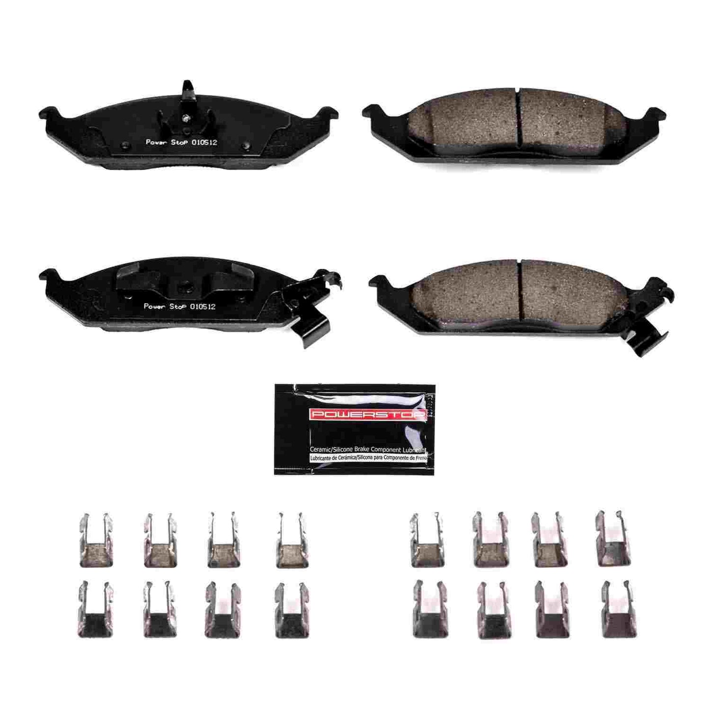 PowerStop Power Stop 95-00 Chrysler Cirrus Front Z23 Evolution Sport Brake Pads w/Hardware Z23-650