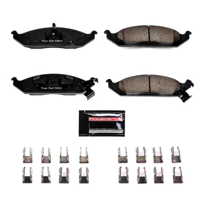 PowerStop Power Stop 95-00 Chrysler Cirrus Front Z23 Evolution Sport Brake Pads w/Hardware Z23-650