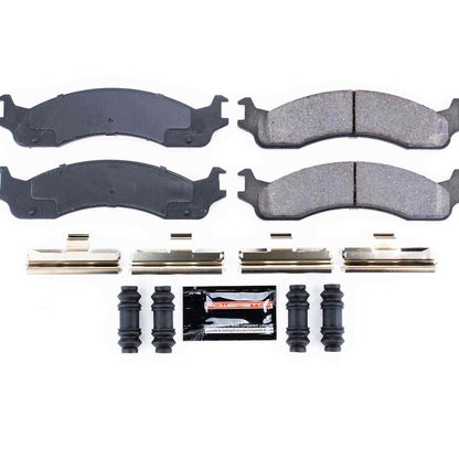 PowerStop Power Stop 1998 Dodge B2500 Front Z23 Evolution Sport Brake Pads w/Hardware Z23-655