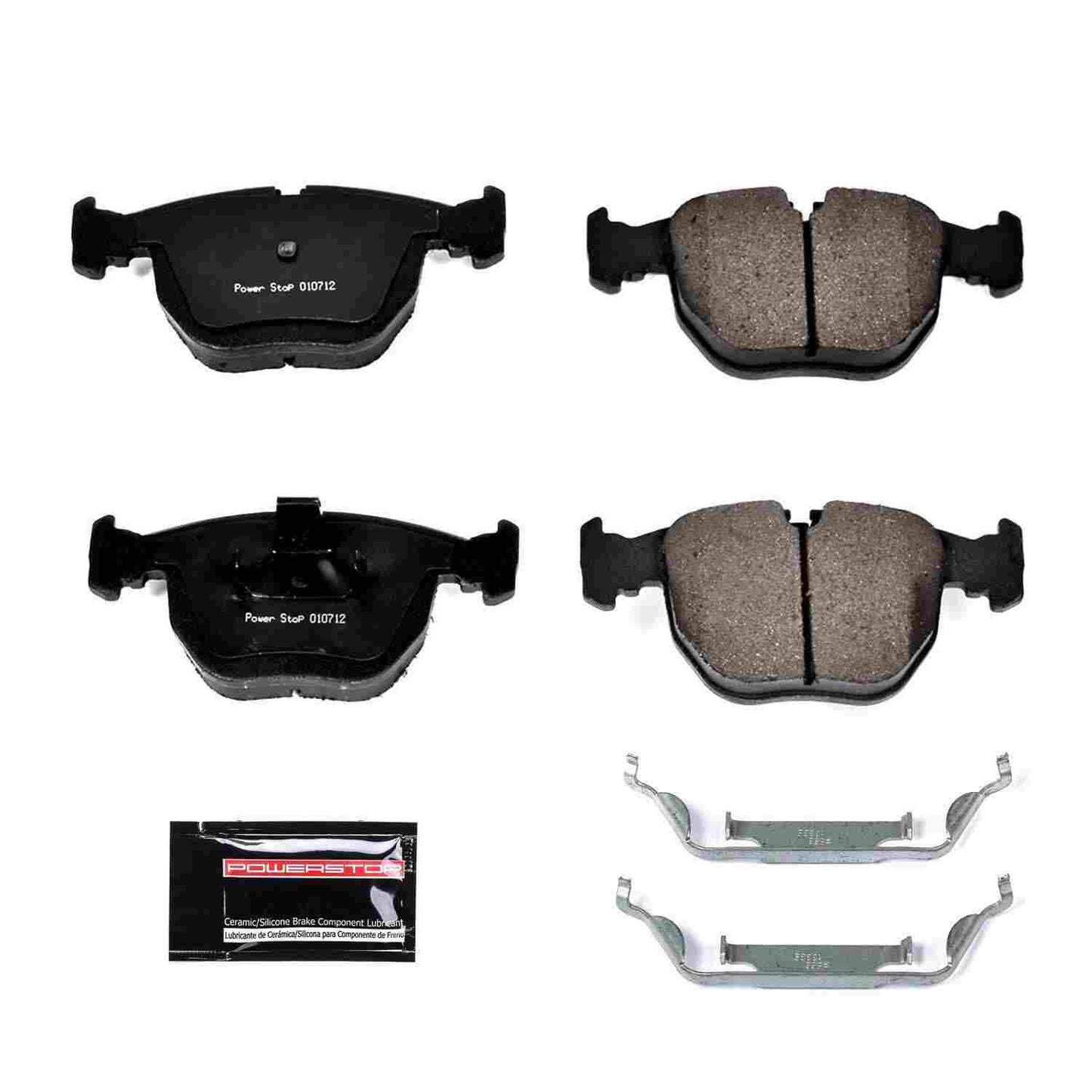 PowerStop Power Stop 01-03 BMW 530i Front Z23 Evolution Sport Brake Pads w/Hardware Z23-681