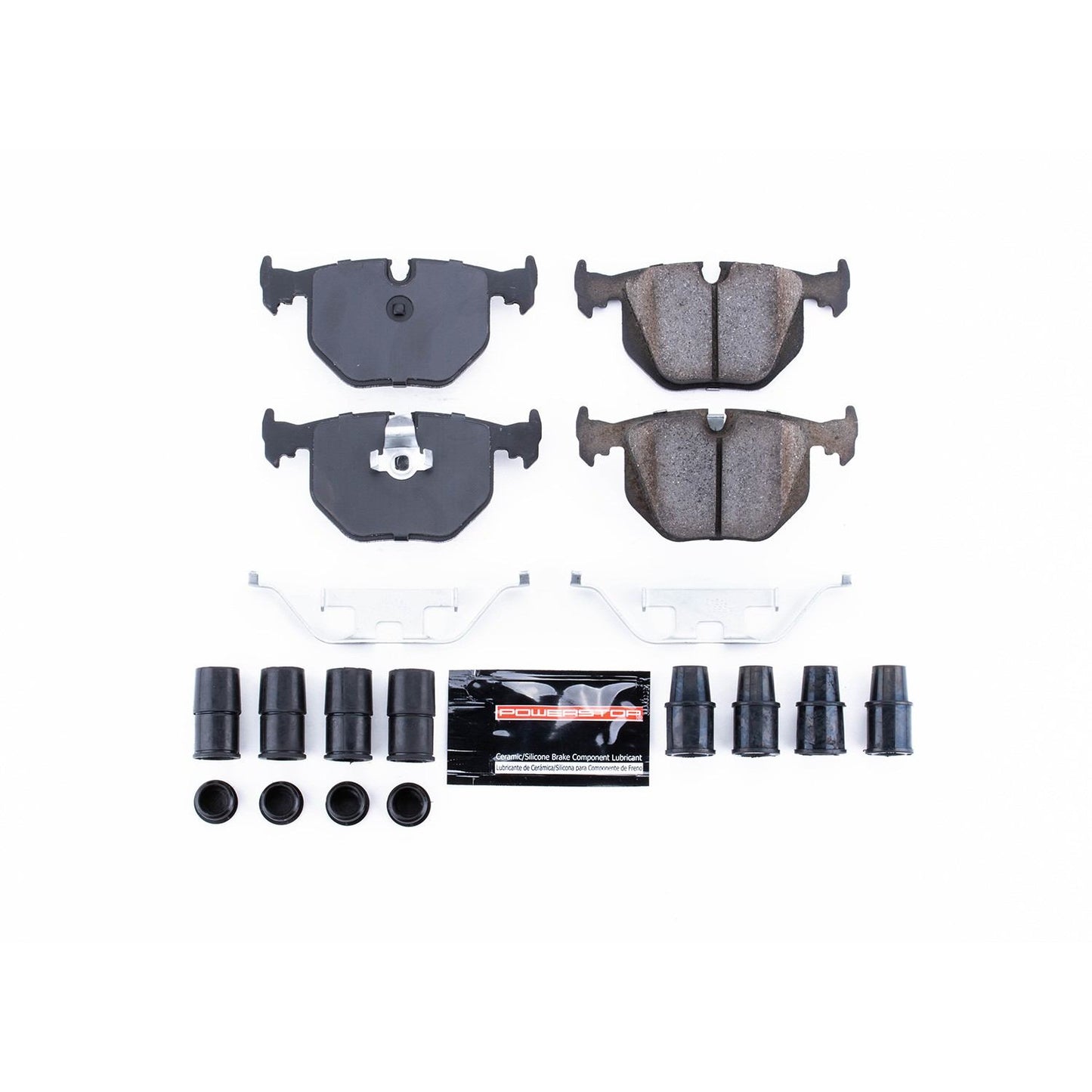 PowerStop Power Stop 01-05 BMW 330Ci Rear Z23 Evolution Sport Brake Pads w/Hardware Z23-683