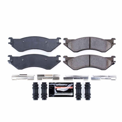 PowerStop Power Stop 01-08 Dodge Ram 2500 Rear Z23 Evolution Sport Brake Pads w/Hardware Z23-702A