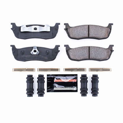 PowerStop Power Stop 97-02 Ford Expedition Rear Z23 Evolution Sport Brake Pads w/Hardware Z23-711