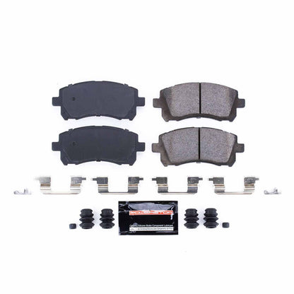 PowerStop Power Stop 98-02 Subaru Forester Front Z23 Evolution Sport Brake Pads w/Hardware Z23-721