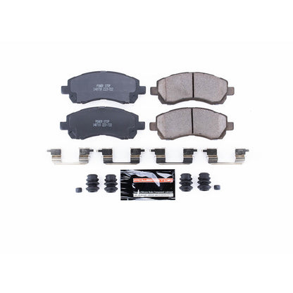 PowerStop Power Stop 97-01 Subaru Impreza Front Z23 Evolution Sport Brake Pads w/Hardware Z23-722