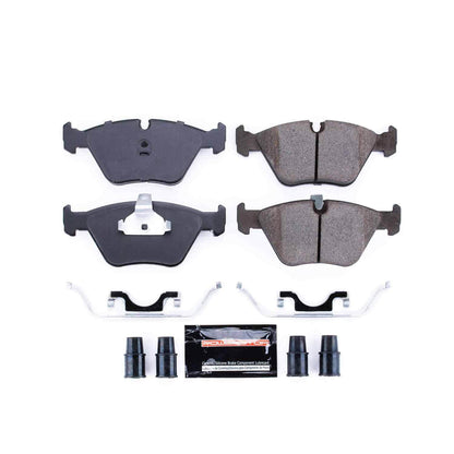 PowerStop Power Stop 01-05 BMW 525i Front Z23 Evolution Sport Brake Pads w/Hardware Z23-725