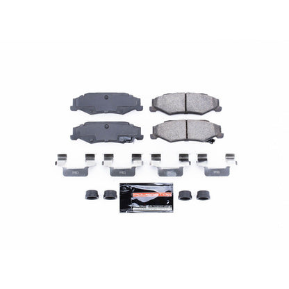 PowerStop Power Stop 04-09 Cadillac XLR Rear Z23 Evolution Sport Brake Pads w/Hardware Z23-732