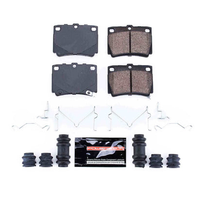 PowerStop Power Stop 97-04 Mitsubishi Montero Sport Rear Z23 Evolution Sport Brake Pads w/Hardware Z23-733