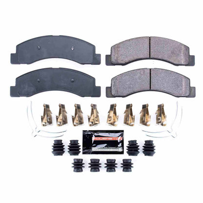 PowerStop Power Stop 00-05 Ford Excursion Front Z23 Evolution Sport Brake Pads w/Hardware Z23-756
