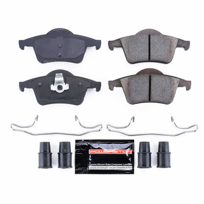 PowerStop Power Stop 01-09 Volvo S60 Rear Z23 Evolution Sport Brake Pads w/Hardware Z23-795