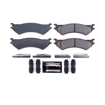 PowerStop Power Stop 03-07 Ford E-250 Rear Z23 Evolution Sport Brake Pads w/Hardware Z23-802