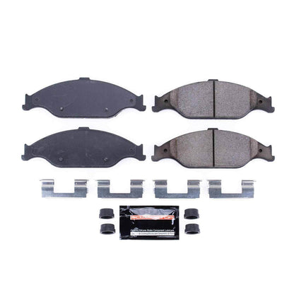 PowerStop Power Stop 99-04 Ford Mustang Front Z23 Evolution Sport Brake Pads w/Hardware Z23-804