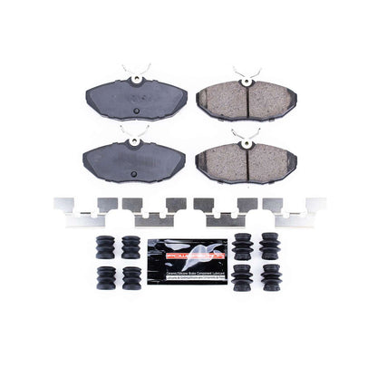 PowerStop Power Stop 2005 Jaguar Vanden Plas Rear Z23 Evolution Sport Brake Pads w/Hardware Z23-806