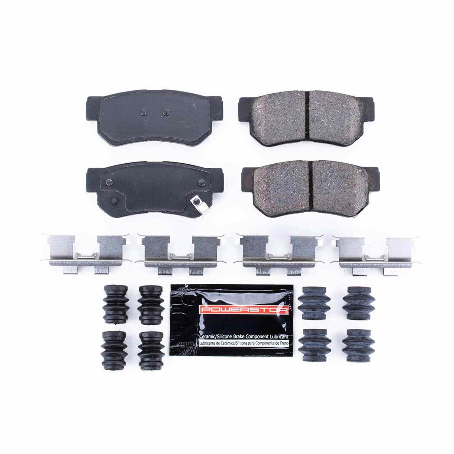 PowerStop Power Stop 06-09 Hyundai Azera Rear Z23 Evolution Sport Brake Pads w/Hardware Z23-813