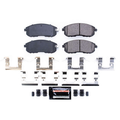 PowerStop Power Stop 03-05 Infiniti G35 Front Z23 Evolution Sport Brake Pads w/Hardware Z23-815