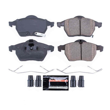 PowerStop Power Stop 99-03 Saab 9-3 Front Z23 Evolution Sport Brake Pads w/Hardware Z23-819