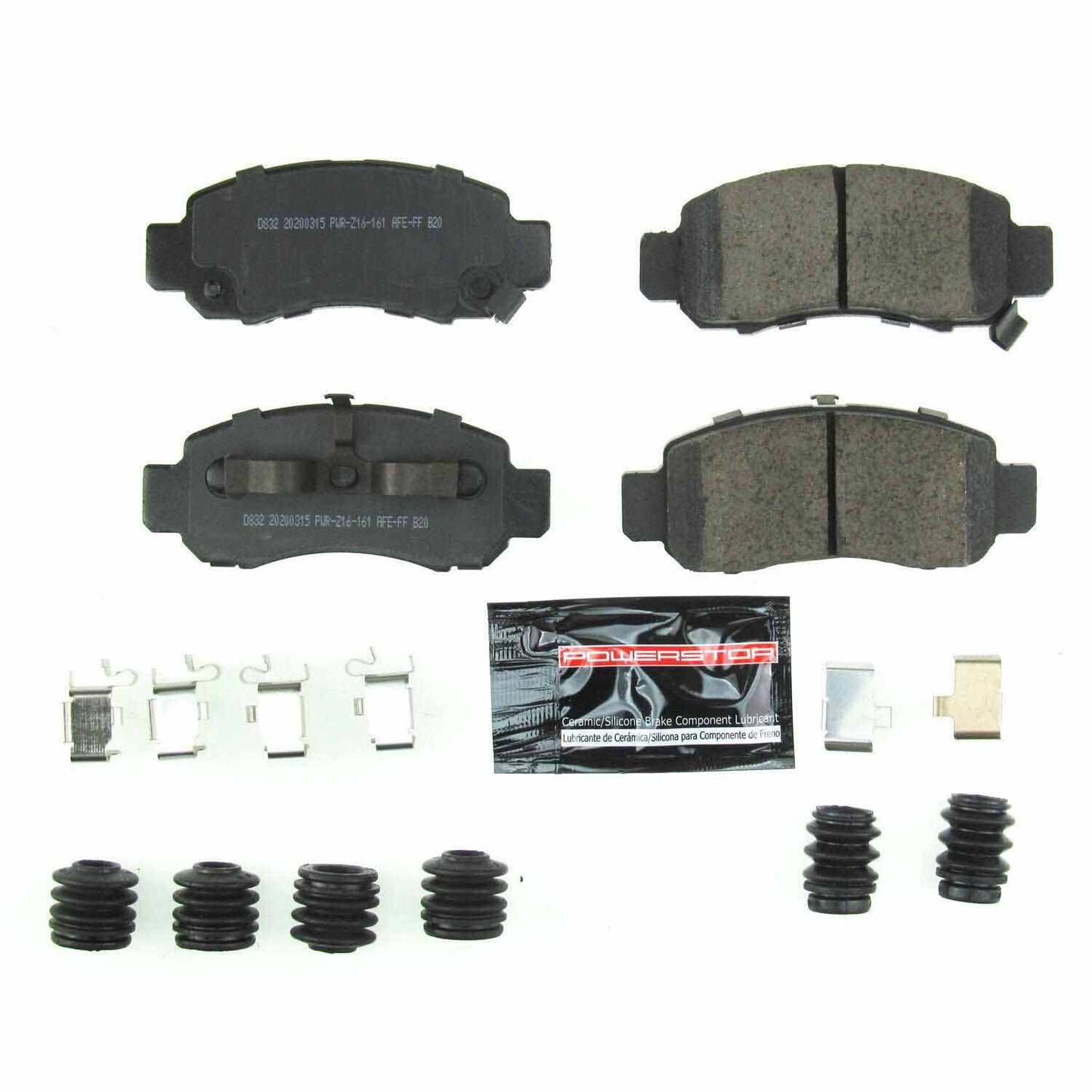 PowerStop Power Stop 00-06 Honda Insight Front Z23 Evolution Sport Brake Pads w/Hardware Z23-832
