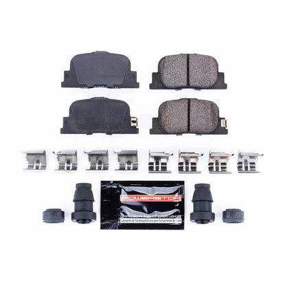 PowerStop Power Stop 00-01 Lexus ES300 Rear Z23 Evolution Sport Brake Pads w/Hardware Z23-835