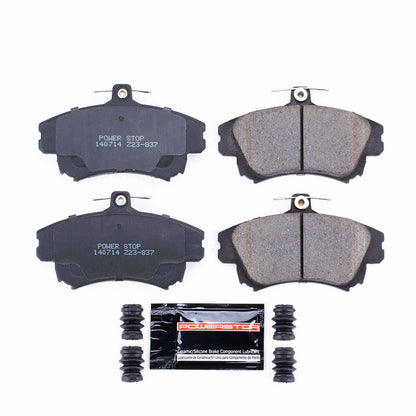 PowerStop Power Stop 00-04 Volvo S40 Front Z23 Evolution Sport Brake Pads w/Hardware Z23-837