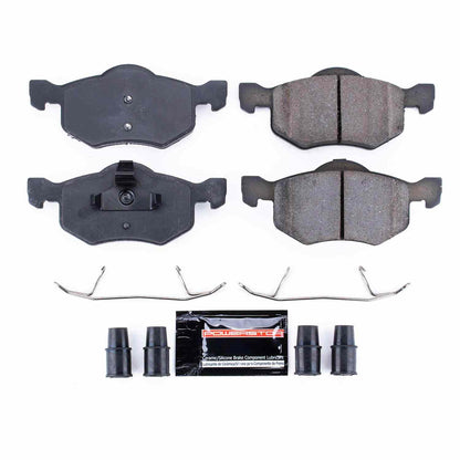 PowerStop Power Stop 01-07 Ford Escape Front Z23 Evolution Sport Brake Pads w/Hardware Z23-843