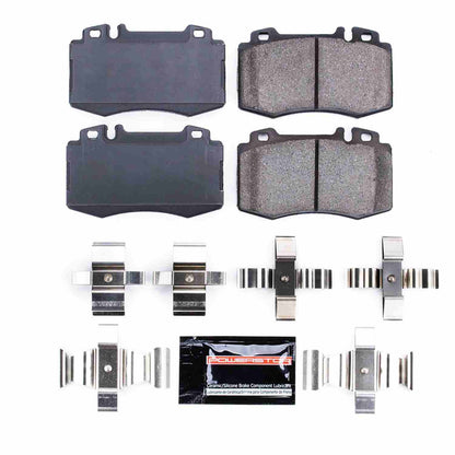 PowerStop Power Stop 02-04 Mercedes-Benz C32 AMG Front Z23 Evolution Sport Brake Pads w/Hardware Z23-847
