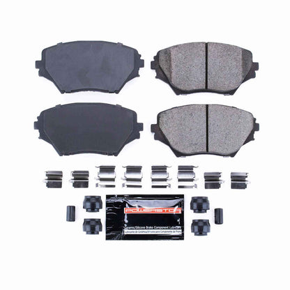 PowerStop Power Stop 01-05 Toyota RAV4 Front Z23 Evolution Sport Brake Pads w/Hardware Z23-862