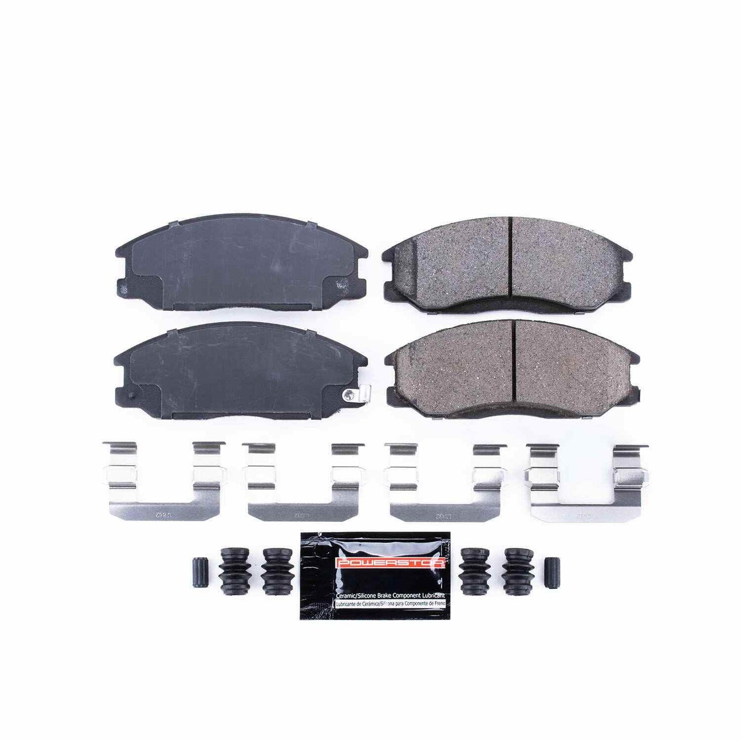 PowerStop Power Stop 01-06 Hyundai Santa Fe Front Z23 Evolution Sport Brake Pads w/Hardware Z23-864