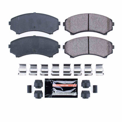 PowerStop Power Stop 2002 Honda Passport Front Z23 Evolution Sport Brake Pads w/Hardware Z23-867