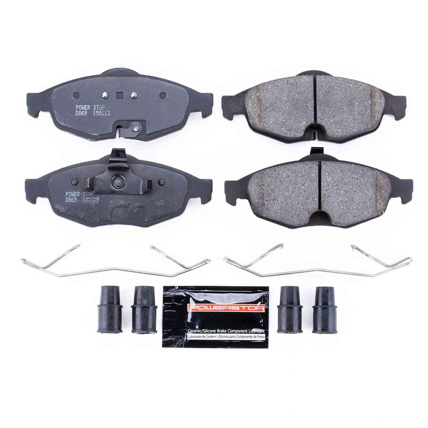 PowerStop Power Stop 01-06 Chrysler Sebring Front Z23 Evolution Sport Brake Pads w/Hardware Z23-869