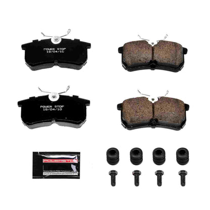 PowerStop Power Stop 14-19 Ford Fiesta Rear Z23 Evolution Sport Brake Pads w/Hardware Z23-886