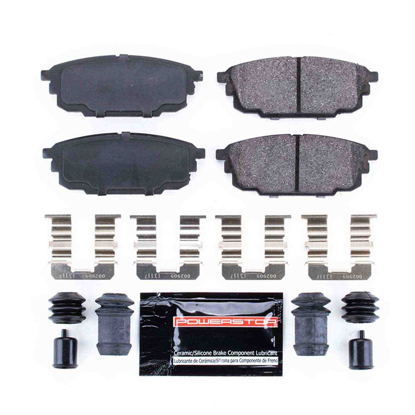 PowerStop Power Stop 01-03 Mazda Protege Rear Z23 Evolution Sport Brake Pads w/Hardware Z23-892